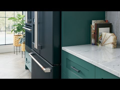  Café 36-inch, 22.2 cu.ft. Counter-Depth French 3-Door Refrigerator with Hot Water Dispenser CYE22TP2MS1 EXTERNAL_VIDEO 1
