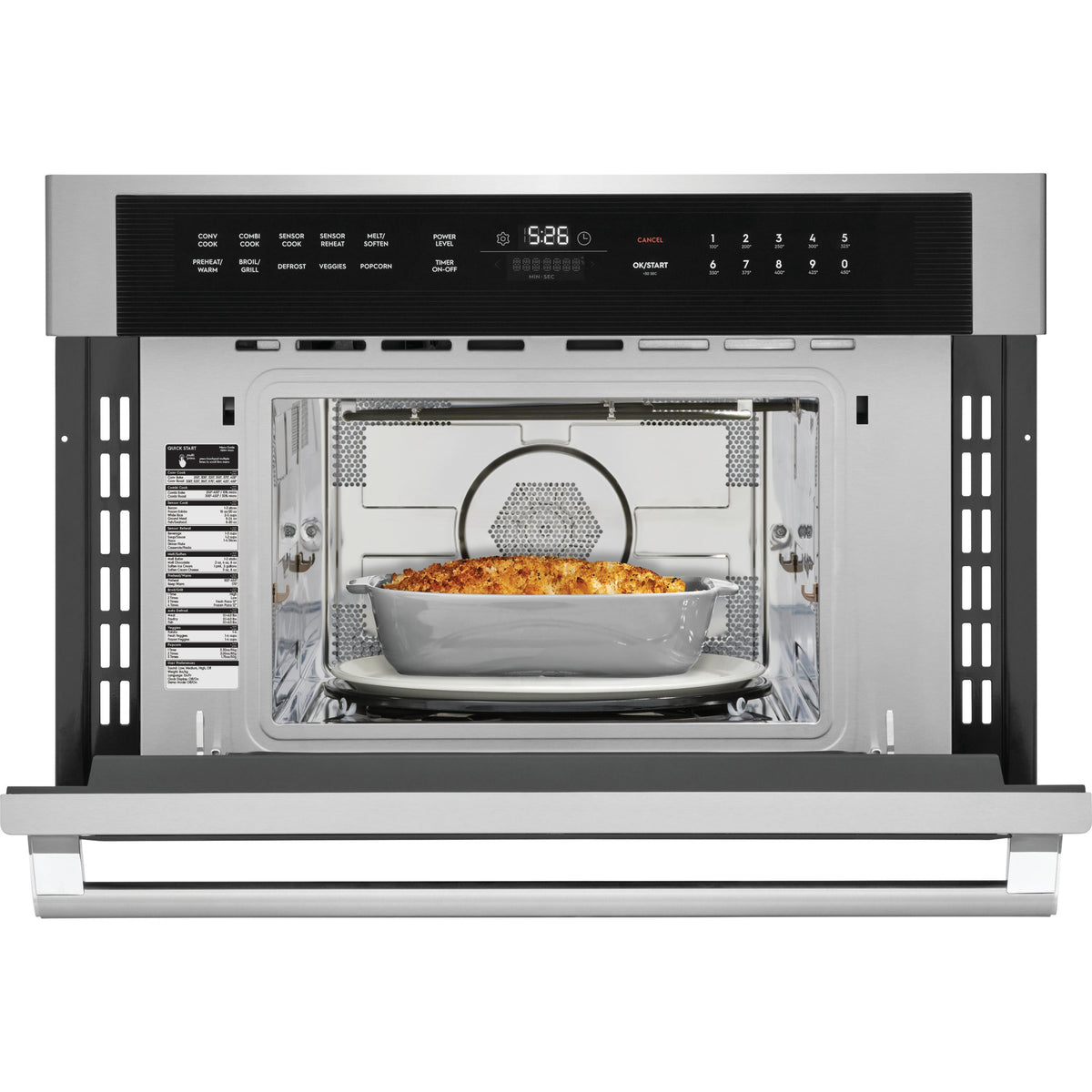 Electrolux 30-inch Built-In Microwave Oven with Drop-Down Door EMBD3010AS IMAGE 3